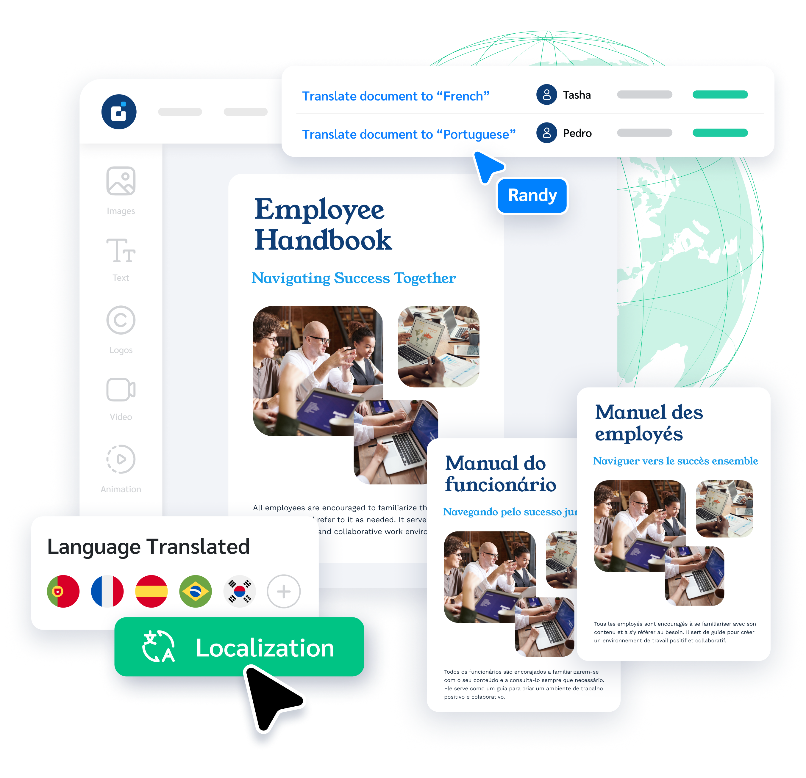 screenshot of We Brand